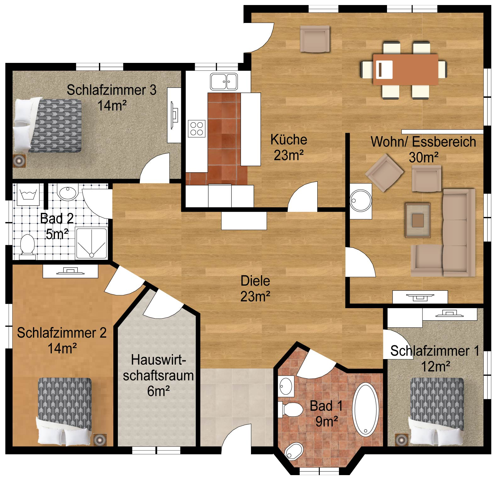 Grundriss Kupferschmiede